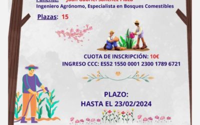 TALLER DE BOSQUES COMESTIBLES 2024 febrero